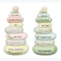 Youngs Resin Stacked Wellness Rock Garden Decor, Assorted Color - 2 Assorted 73735